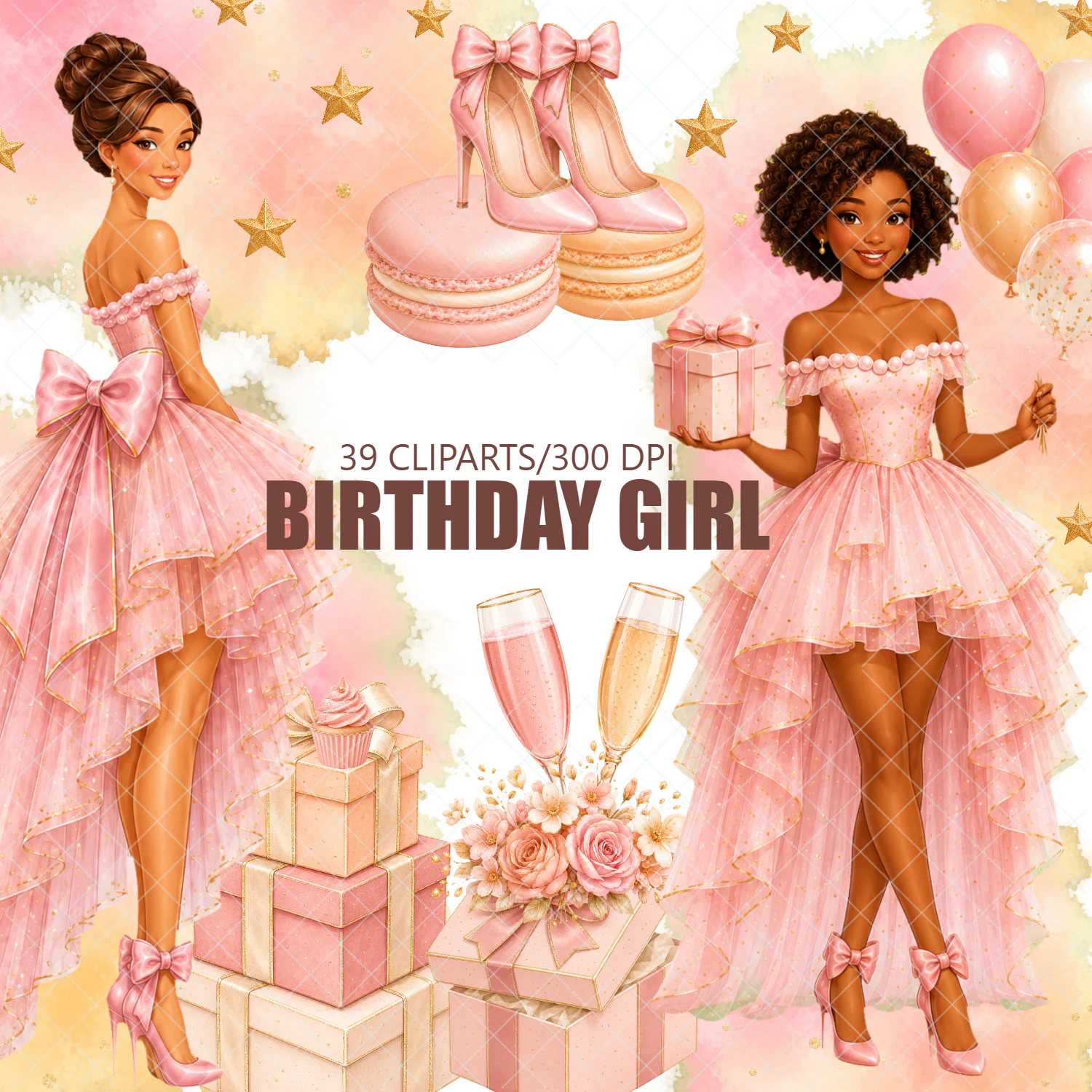Kit Birthday Girl - Colecao 1