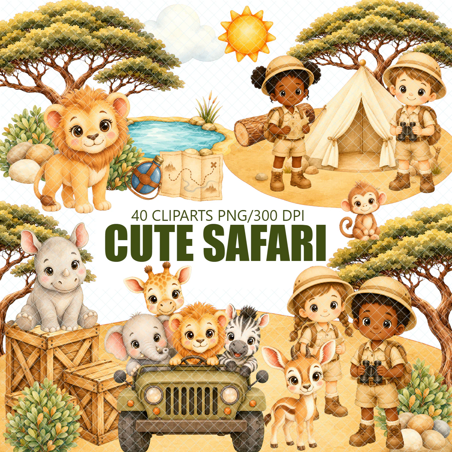 Kit Safari - Colecao 2