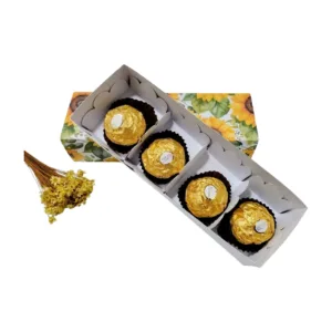 Caixa De Doces Gaveta Girassol Vintage