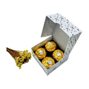 Caixa De Doces Sem Colagem Lado Doce