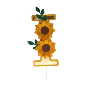 Topo Girassol Letra Inicial I