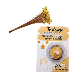 Cartão Blister – Feliz Ano Novo